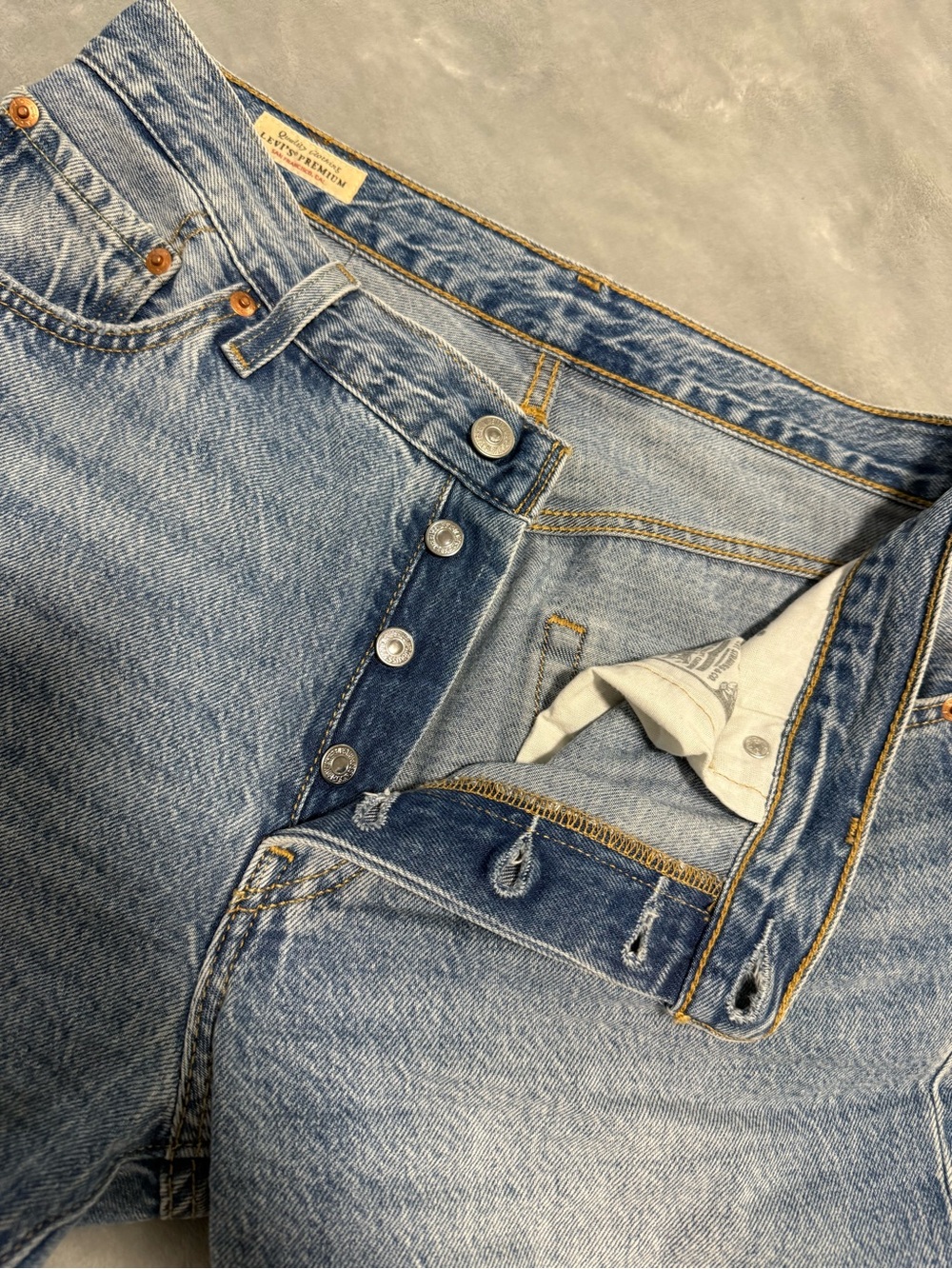 Levi’s 501 90s lightweight straight leg denim 28x30 - Picture 5 of 13